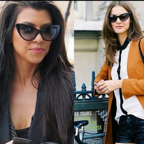 Vogue Light Pink Cateye Sunglasses BNWT - Picture 6 of 6